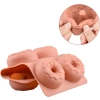FORMA SILIKONOWA donut foremki NA BABECZKI DO OPONEK pączki z dziurką 6szt